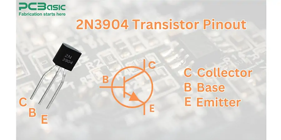 2N3904 transistor pinout