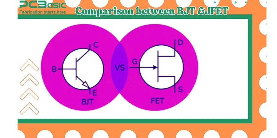 Comparison between FETs and BJTs
