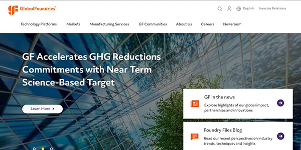 Electronics Manufacturing Company in Singapore - GlobalFoundries Singapore