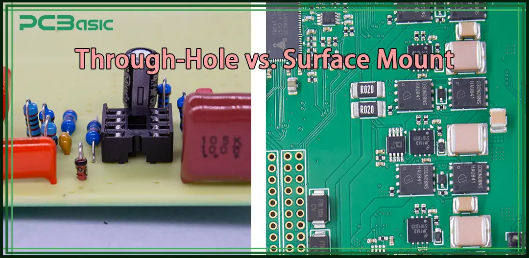 through-hole vs surface mount