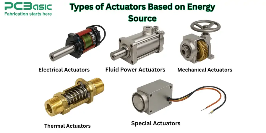 Types of Actuators