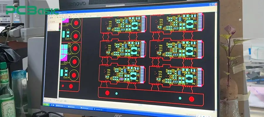 PCB stencil - CAD file